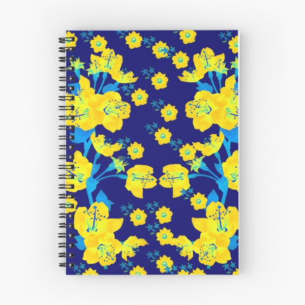 Item preview, Pretty Yellow Flowers With Blue Background  designed and sold by atroffire.