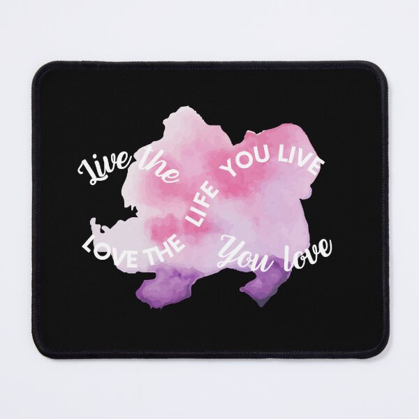 Item preview, Love the life you live - white text designed and sold by ALLURE-minimal.
