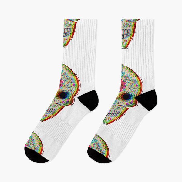 Item preview,  Sugar skull anaglyph 3d glitch diamond designed and sold by eNVy Co.