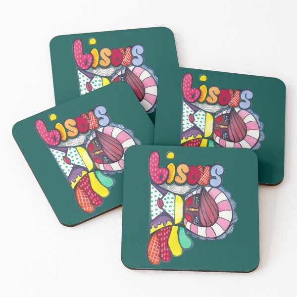 Item preview, Bisous means Kisses, African American girl, street art, Kosharek art, girl boss    designed and sold by BerniceMatildaz.