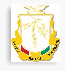 Guinea Coat of Arms Canvas Print