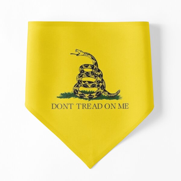 Don't Tread on Me Snake Logo Symbols - Military Dog Tag Luggage