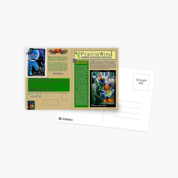 Item preview, Front and back newsletter cover designed and sold by evon ski.