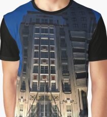 City Hotel At Night Graphic T-Shirt