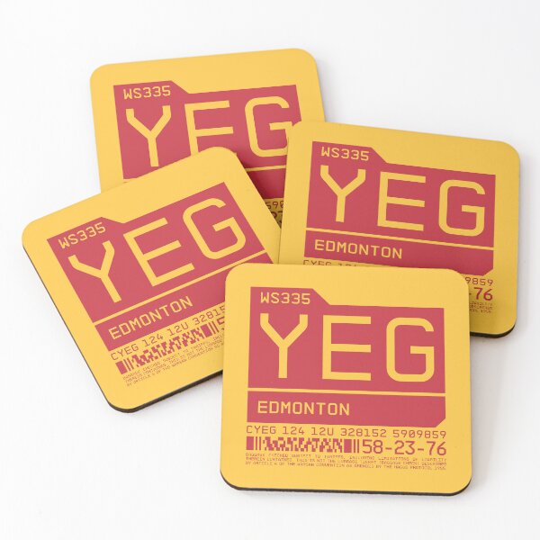 Item preview, Luggage Tag C - YEG Edmonton Canada designed and sold by VoodooCircus.
