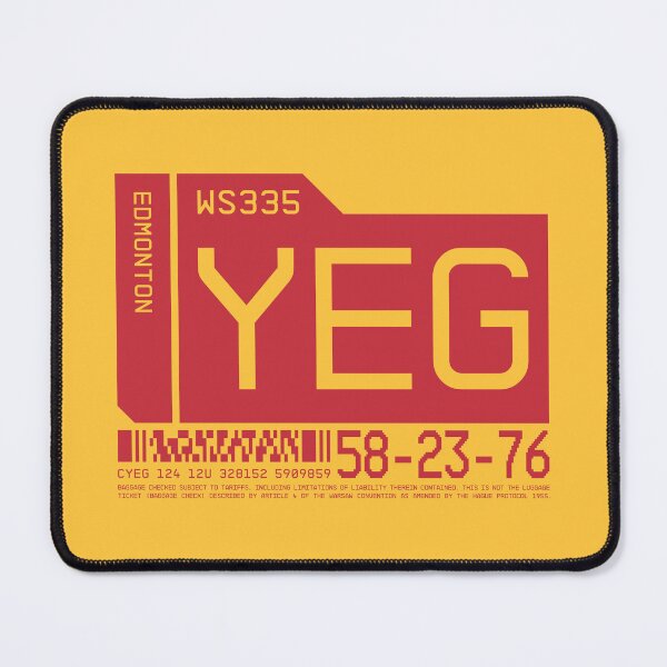 Item preview, Luggage Tag C - YEG Edmonton Canada designed and sold by VoodooCircus.