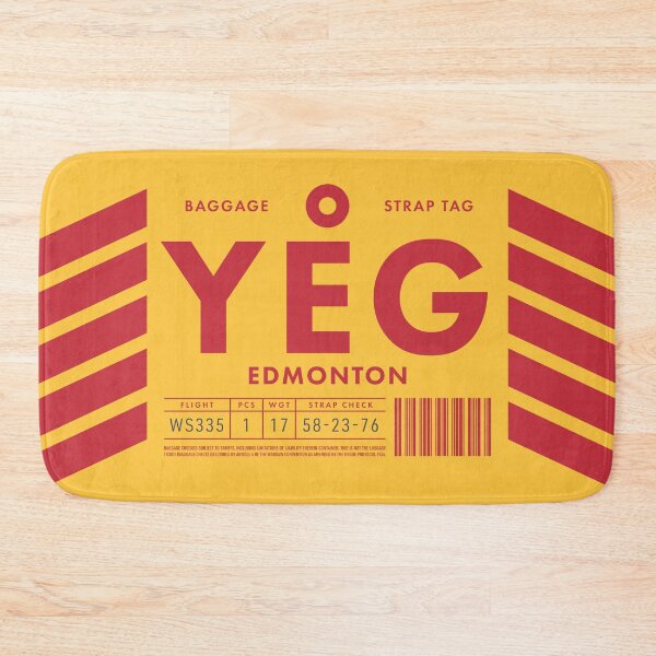 Item preview, Luggage Tag D - YEG Edmonton Canada designed and sold by VoodooCircus.