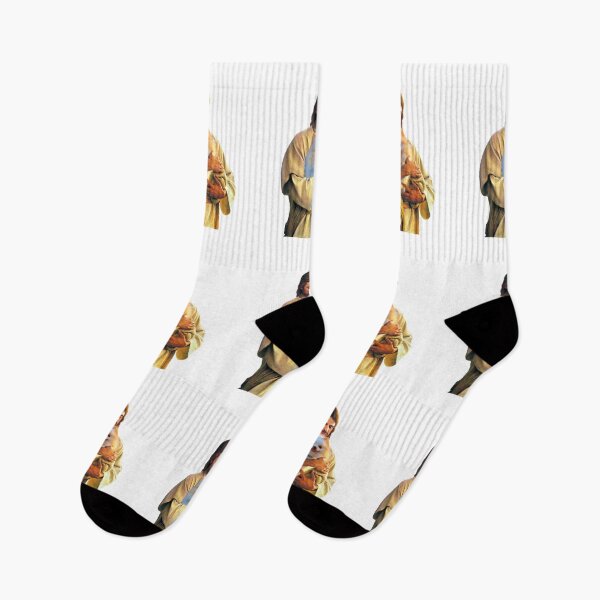 Item preview, Jesus Holding a Cute Pomeranian Dog designed and sold by ASamArt.