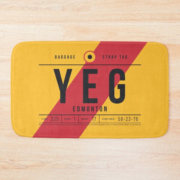 Item preview, Luggage Tag E - YEG Edmonton Canada designed and sold by VoodooCircus.