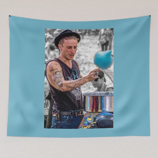 Item preview, Making fairy floss designed and sold by indiafrankk.