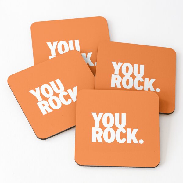 Item preview, You Rock Orange designed and sold by ThinkFun! Design.