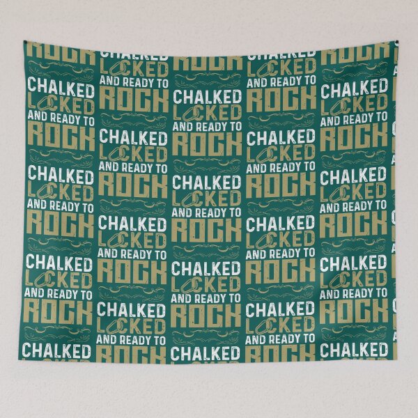 Item preview, Chalked Locked And Ready To Rock   designed and sold by BerniceMatildaz.