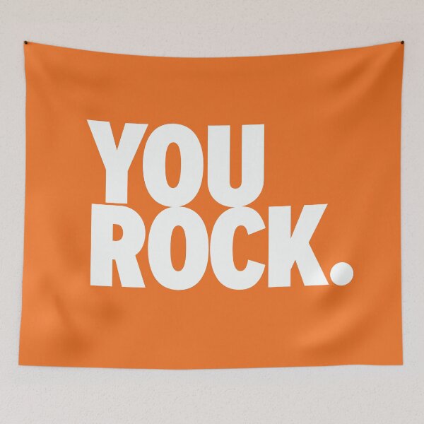 Item preview, You Rock Orange designed and sold by ThinkFun! Design.