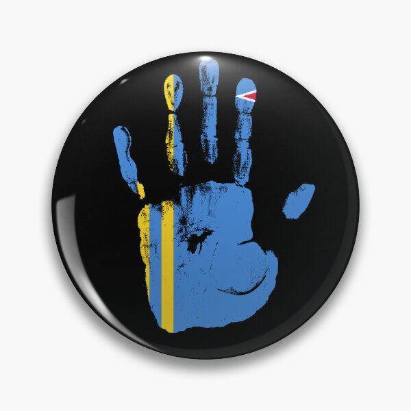Item preview, Hand Aruba Flag Palm designed and sold by rafaeltto.