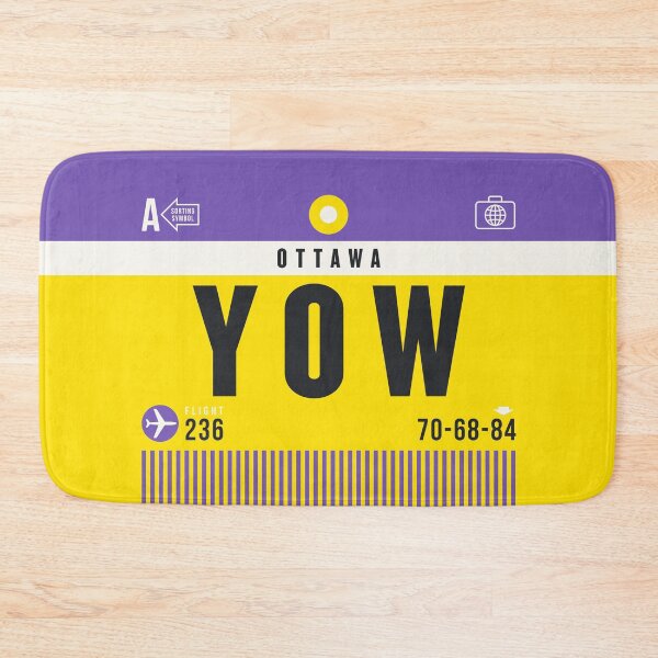 Item preview, Luggage Tag A - YOW Ottawa Canada designed and sold by VoodooCircus.