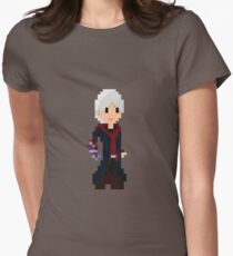 Pixel Nero Women's Fitted T-Shirt