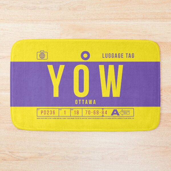 Item preview, Luggage Tag B - YOW Ottawa Canada designed and sold by VoodooCircus.