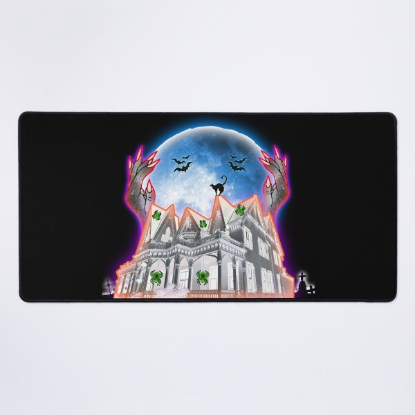 Item preview, Blue Haunted House designed and sold by Kuetspal-Lin.
