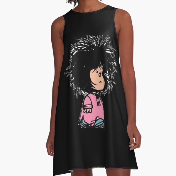 Mafalda Quino Vestido acampanado