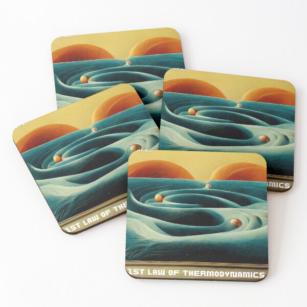 Item preview, First Law of Thermodynamics Art -  Created by AI designed and sold by Created-by-AI.