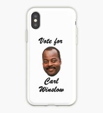 Vote for Carl Winslow 1 iPhone Case