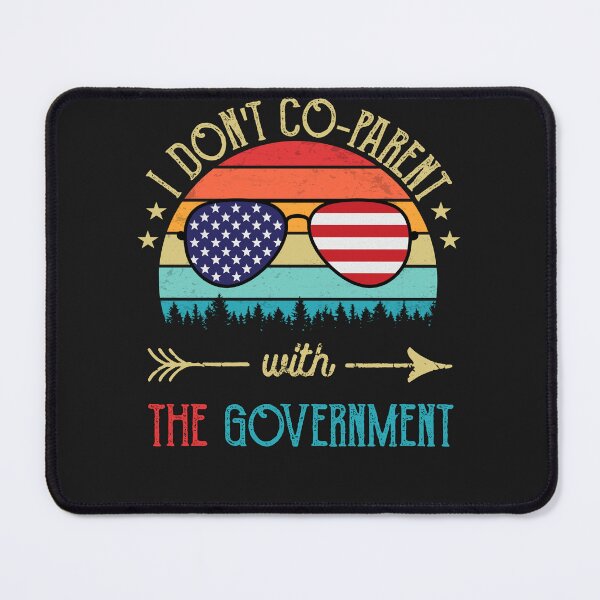 Item preview, Glasses American Flag I Don't Co-Parent With The Government designed and sold by TaraxDoolittle.