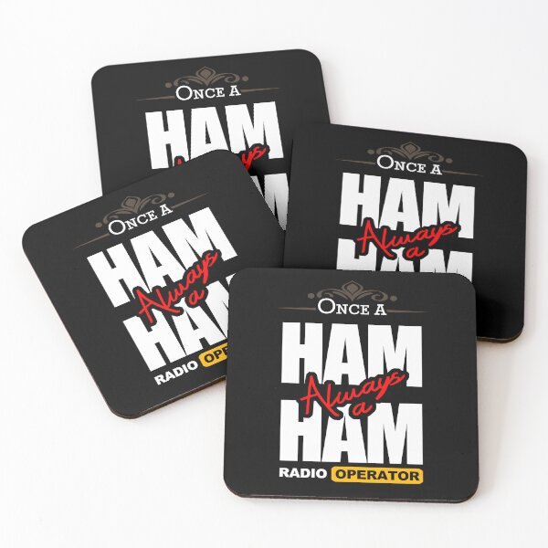 Item preview, Once A Ham, Always A Ham Radio Operator designed and sold by Tatzki-Design.