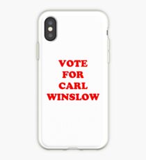 Vote for Carl Winslow 3 iPhone Case