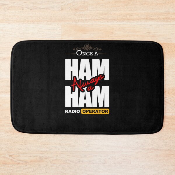 Item preview, Once A Ham, Always A Ham Radio Operator designed and sold by Tatzki-Design.