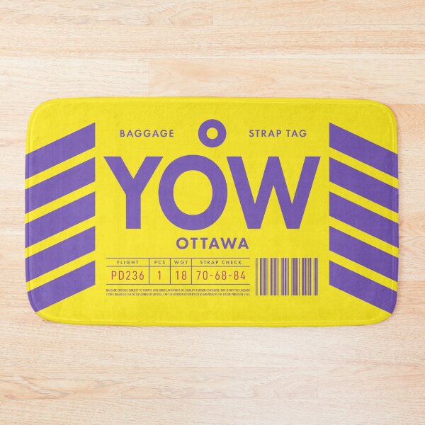 Item preview, Luggage Tag D - YOW Ottawa Canada designed and sold by VoodooCircus.