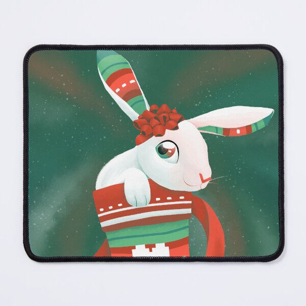Item preview, Holiday Bunny Stocking designed and sold by Sea-Angel-Blu.