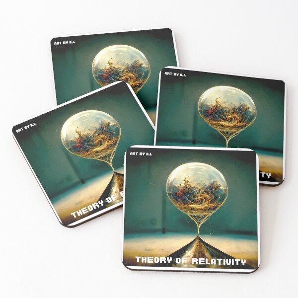 Item preview, Theory of Relativity Art -  Created by AI designed and sold by Created-by-AI.