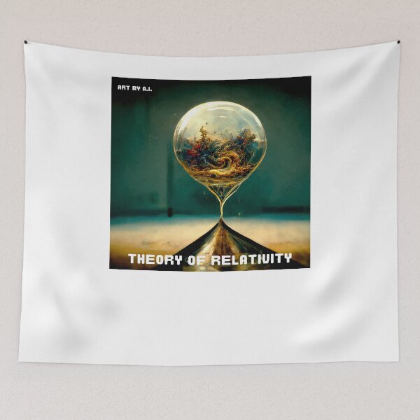 Item preview, Theory of Relativity Art -  Created by AI designed and sold by Created-by-AI.
