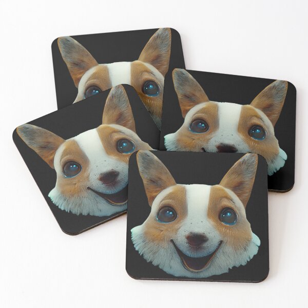 Item preview, Gfab Bfab Gen Ai Corgi Face with Jewelry Design/Art designed and sold by Surrealtrends.