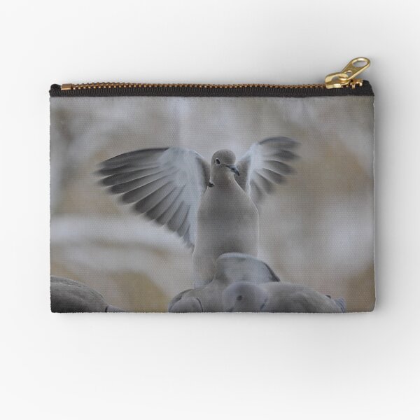 Dove Zipper Pouch