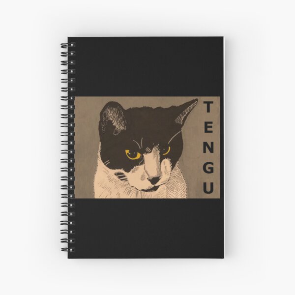 Item preview, Tengu the pet cat is cute and cuddly artwork designed and sold by DMcK Designs.