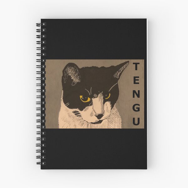 Item preview, Tengu the pet cat is cute and cuddly artwork designed and sold by DMcK Designs.
