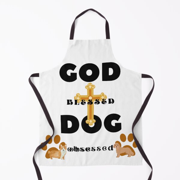 Item preview, God Blessed Dog Obsessed Living Life Loving Christ designed and sold by Darlene Douglas-Jackson.