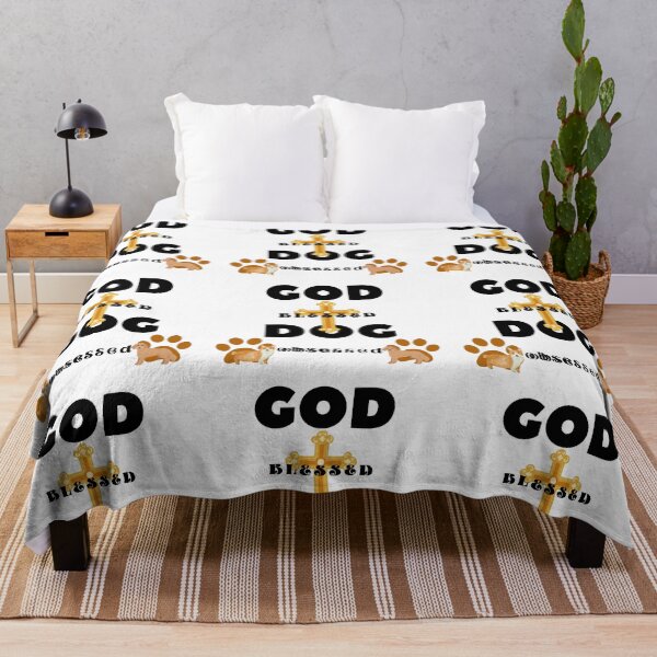 Item preview, God Blessed Dog Obsessed Living Life Loving Christ designed and sold by Darlene Douglas-Jackson.