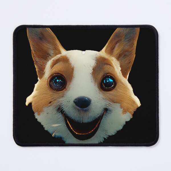 Item preview, Gfab Bfab Gen Ai Corgi Face with Jewelry Design/Art designed and sold by Surrealtrends.