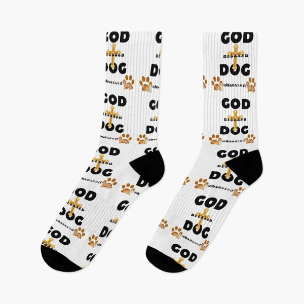 Item preview, God Blessed Dog Obsessed Living Life Loving Christ designed and sold by Darlene Douglas-Jackson.