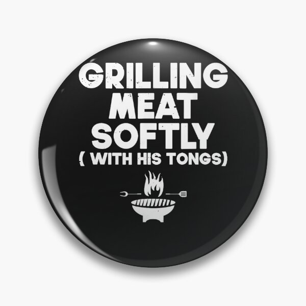 Item preview, Grilling Meat Softly With His Tongs BBQ designed and sold by TaraxDoolittle.