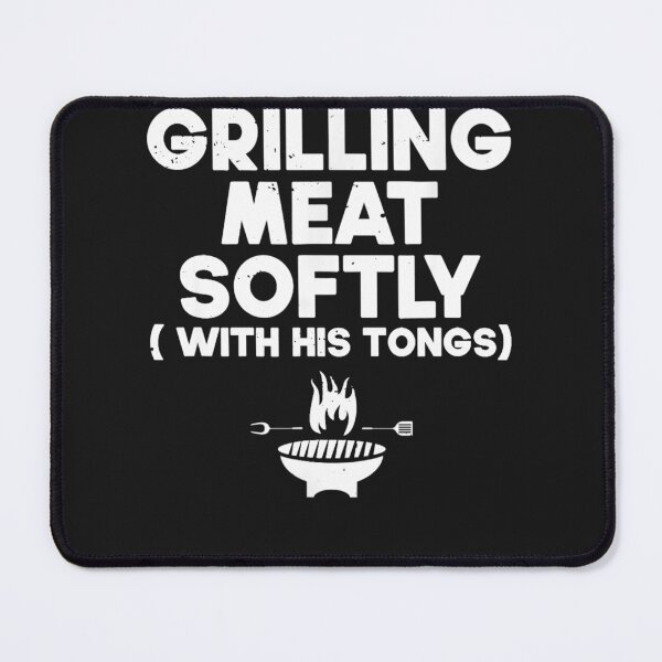Item preview, Grilling Meat Softly With His Tongs BBQ designed and sold by TaraxDoolittle.