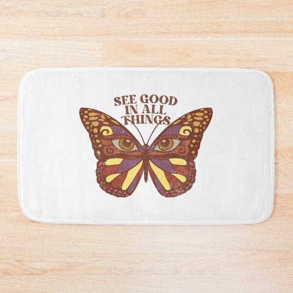 Item preview, See Good In All Things Funny Butterfly Halloween designed and sold by Teapot-art.