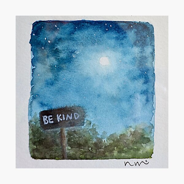 Roadside Reminder Photographic Print