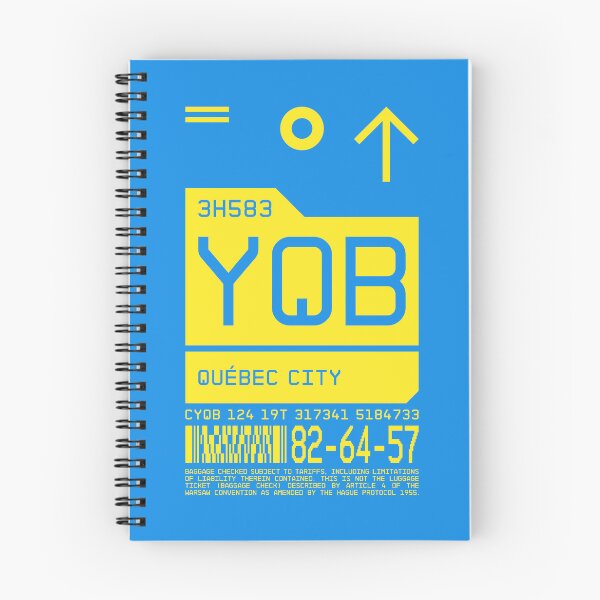 Item preview, Luggage Tag C - YQB Quebec City Canada designed and sold by VoodooCircus.