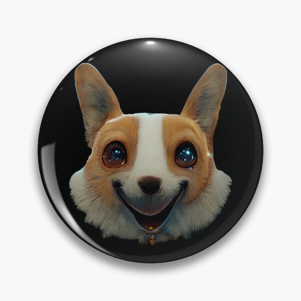 Item preview, Gfab Bfab Corgi Face with Jewelry Design/Art designed and sold by Surrealtrends.