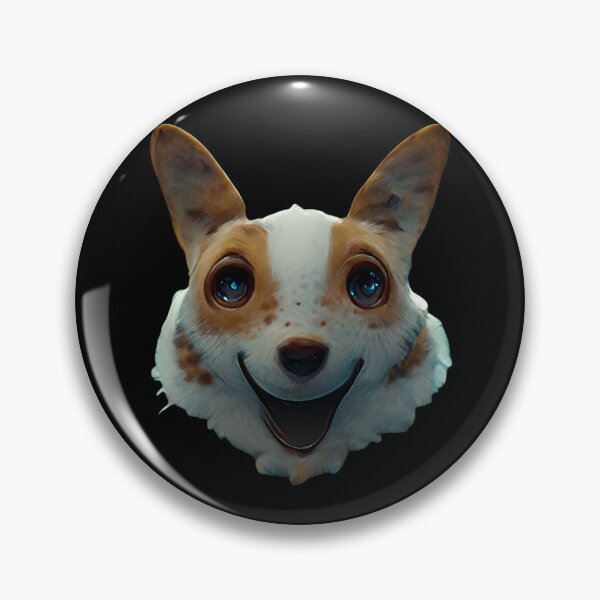 Item preview, Gfab Bfab Corgi Face with Jewelry Design/Art designed and sold by Surrealtrends.