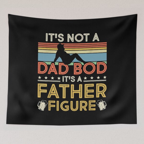 Item preview, It's Not A Dad Bod It's A Father Figure Men Funny Vintage  designed and sold by AdonisShop.