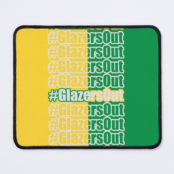 Item preview, GlazersOut Yellow/Green Manchester United Kit designed and sold by imnour.